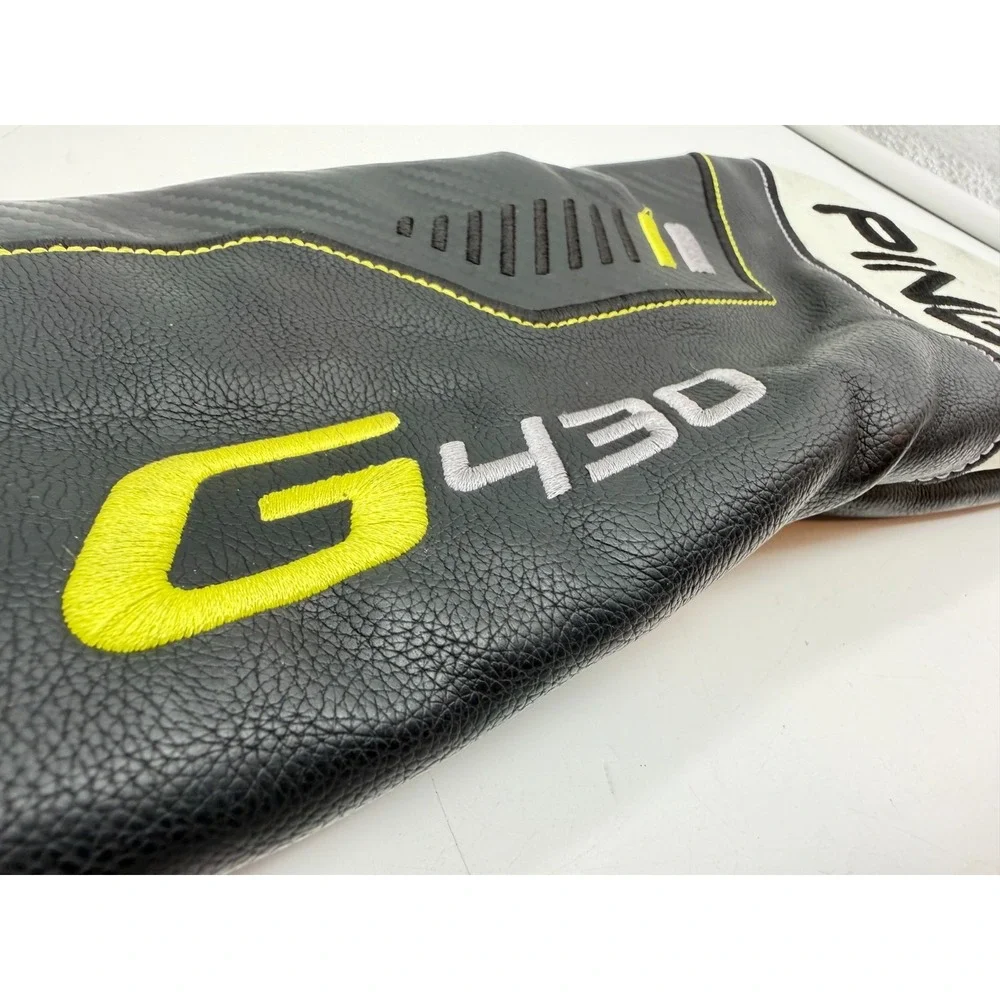 PING G430 Driver Headcover Black White Chartreuse OEM Golf Club Protector 460cc